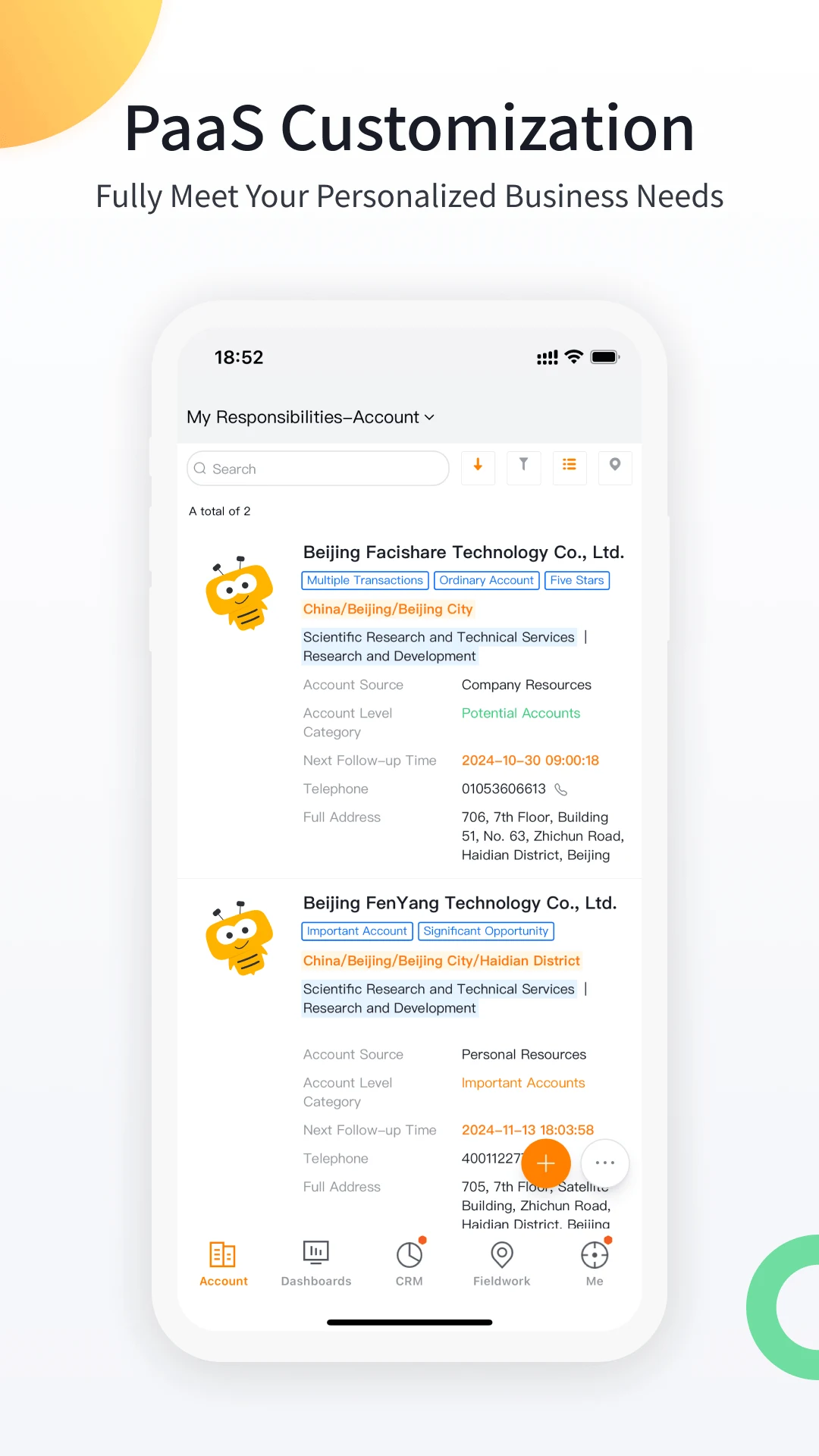 ShareCRM screenshot